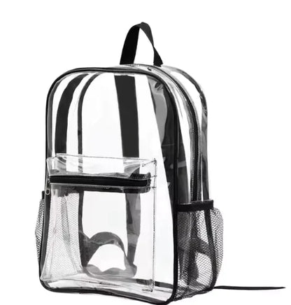 Clear View PVC Waterproof Backpack