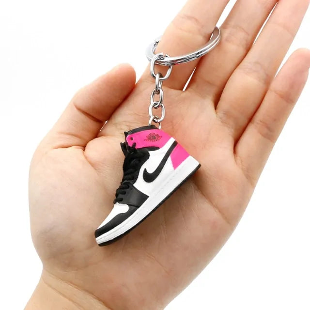 3D Sneaker Shoe Keychain