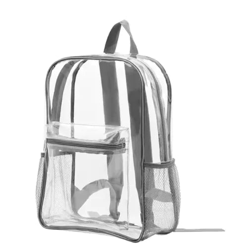 Clear View PVC Waterproof Backpack