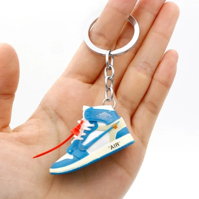 3D Sneaker Shoe Keychain