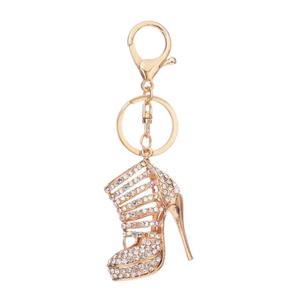 Alloy High Heels Keychain