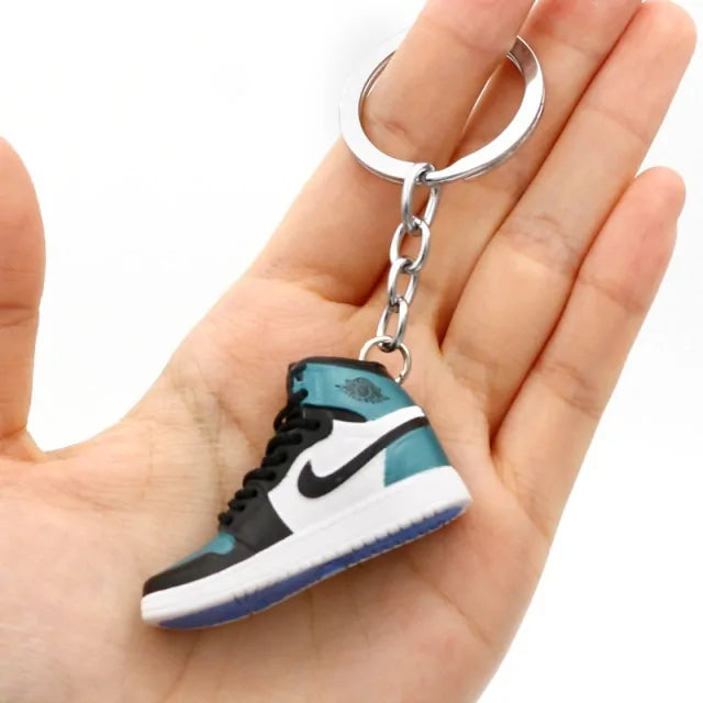 3D Sneaker Shoe Keychain