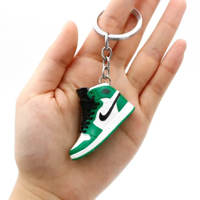 3D Sneaker Shoe Keychain