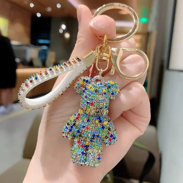 Rhinestone Animal Leather Strap