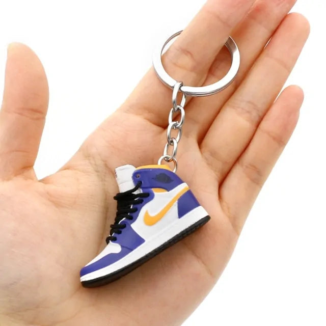 3D Sneaker Shoe Keychain