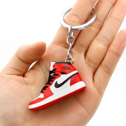 3D Sneaker Shoe Keychain